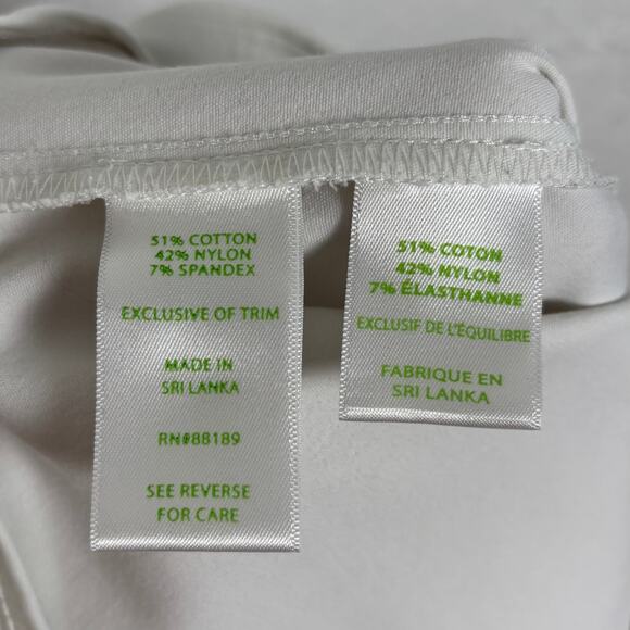 Lilly Pulitzer Raya Tunic Pant in Coconut Size 10 - Picture 5 of 5